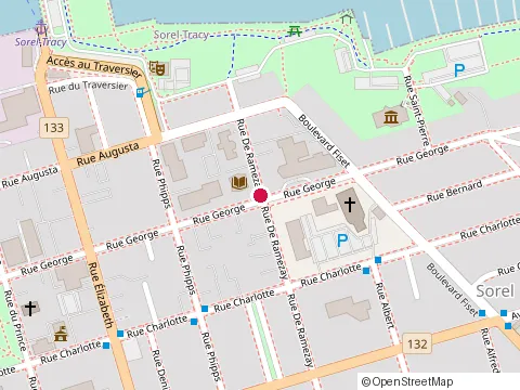 Location of Bibliothèque « le Survenant » at 145 Rue George C, Sorel-Tracy