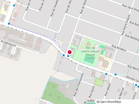 Location of Bibliothèque de Saint-Constant at 85 Montee Saint-Regis, Saint-Constant