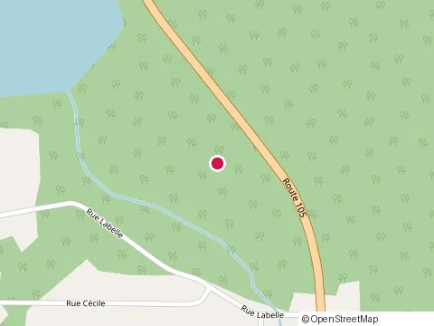Location of Bibliothèque Municipale de Bois Franc at 466 Route 105, Egan