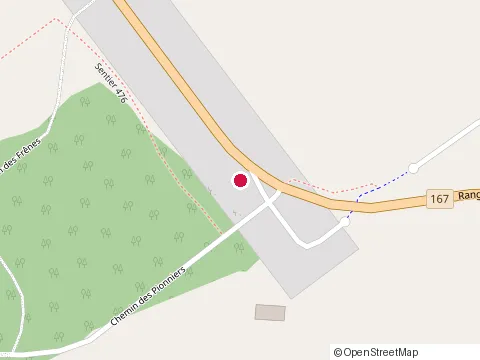 Location of Bibliothèque Municipale de la Doré at 4450 Rue des Peupliers, La Doré