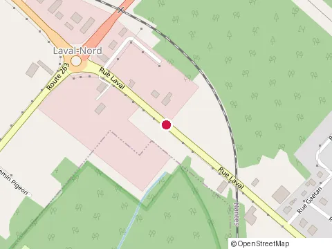 Location of Bibliotheque Municipale Nantes at 2371 Rue Laval, Nantes