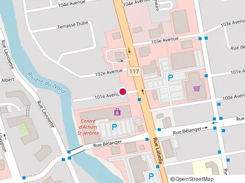 Location of Biggys at 1950 Bd du Curé-Labelle, Saint-Jérôme