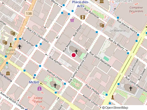 Location of Biiru at 1433 Rue City Councillors, Montréal