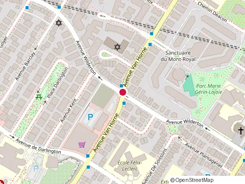 Location of Bikur Cholim Ladies Association at 6040 avenue Wilderton, Montréal