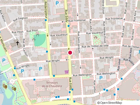 Location of Bilboquet Outaouais at 66 Rue Eddy, Gatineau