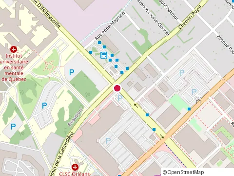 Location of Billard Campus at 1095 chemin de la Canardiere, Québec