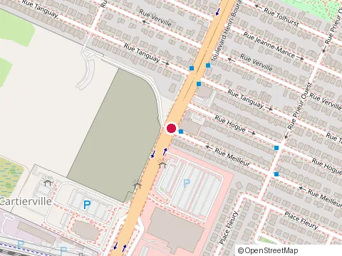 Location of Bilodeau Daigle at 560 boulevard Henri-Bourassa O, Montréal