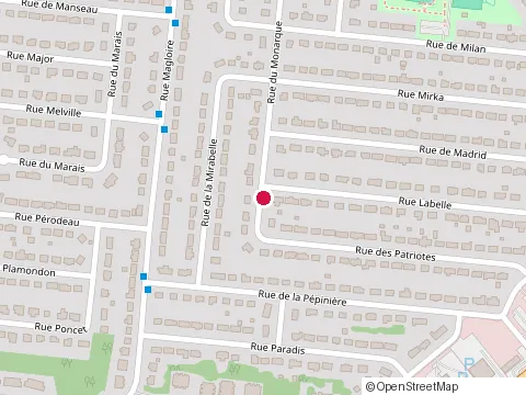 Location of Bilodeau Hervé & Noëlla at 1460 Rue des Patriotes, Sherbrooke