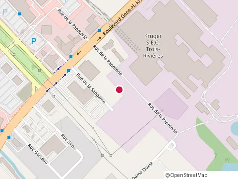 Location of Binerie Chik at 4050 boulevard Gene-H.-Kruger, Trois-Rivières