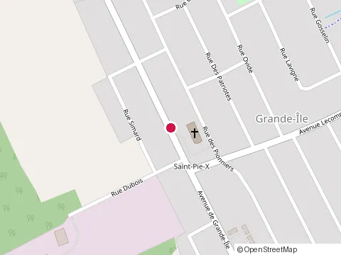 Location of Binette Ventilation at 793 avenue de Grande Île, Salaberry-de-Valleyfield