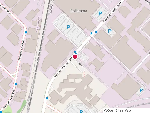 Location of Bioniche Therapeutics Ltd at 6100 avenue Royalmount, Montréal