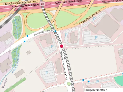 Location of Bird Construction Inc. at 2250 Bd Alfred Nobel Bureau 501, Montréal