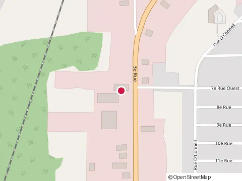 Location of Biron'S at 951 3E Rue, Chibougamau