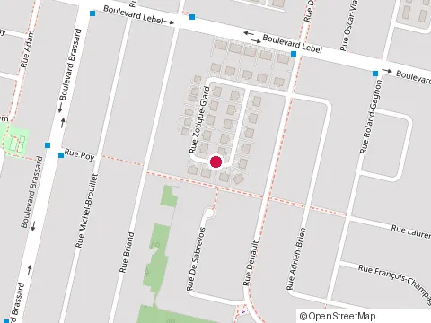 Location of Biscuitco at 1429 Rue Zotique-Giard, Chambly