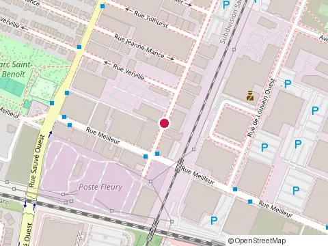 Location of Bisson & Choquette at 480 Rue de Port-Royal O, Montréal