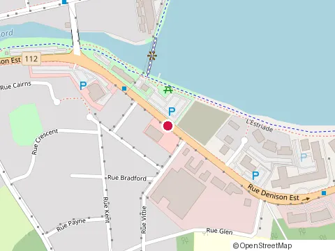 Location of Bissonnette G Auto Centre Inc at 144 Rue Denison E, Granby