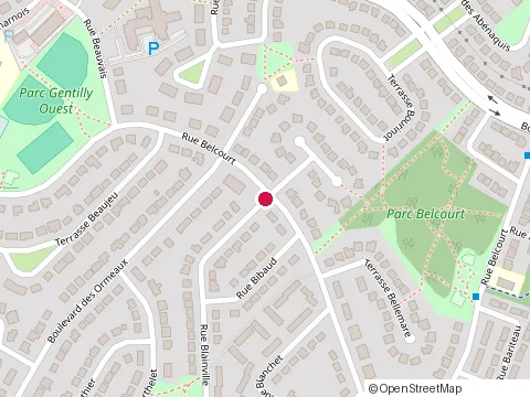 Location of Bissonnette Pierre at 1225 Rue Blainville, Longueuil