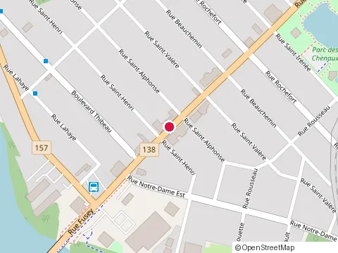 Location of Bistro Bar Fusee at 57 Rue Fusey, Trois-Rivières