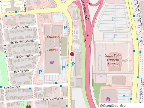 Location of Bistro Cafe Leamy at 7 Bd du Casino, Gatineau