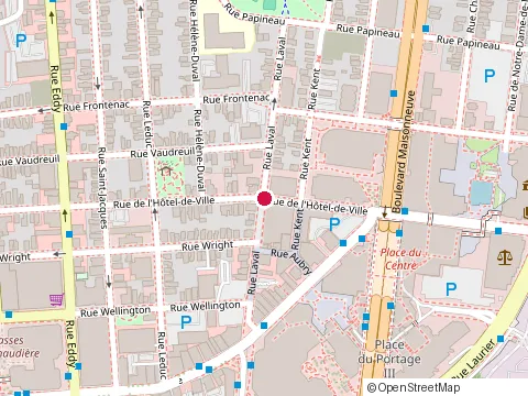 Location of Bistro Coqlicorne at 59 Rue Laval, Gatineau