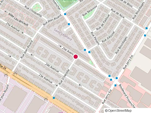 Location of Bistro d'Hérelle at 4244 Rue d'Hérelle, Montréal