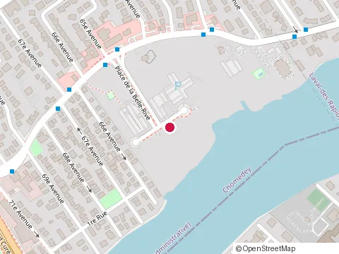 Location of Bistro de l'Imagination at 3 de la Belle Rive Pl, Laval