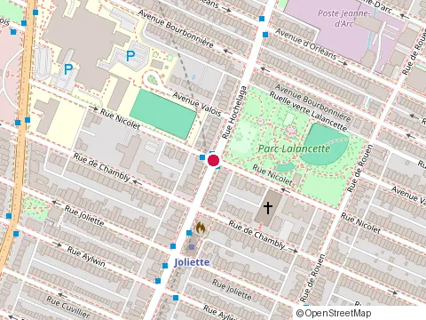 Location of Bistro King Creole at 3667 Rue Hochelaga, Montréal