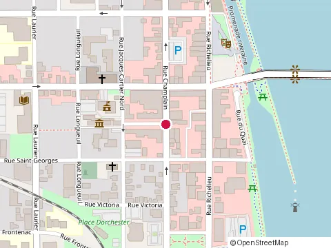 Location of Bistro le Bierwurst at 1 place du Marche, Saint-Jean-sur-Richelieu