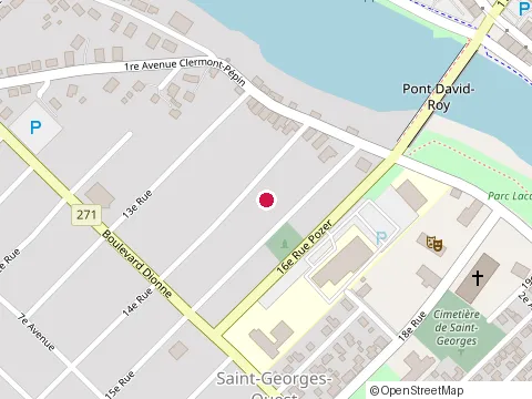 Location of Bistro le Brooklyn at 1491 Dionne, Saint-Georges