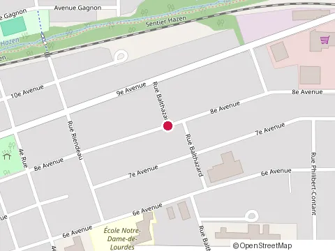 Emplacement de Bistro le Saxo au 322 8E Ave, Iberville