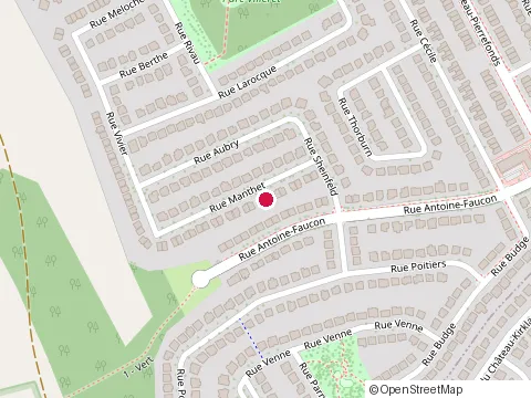Location of Bistro Merlot at 18425 Antoine Faucon, Pierrefonds