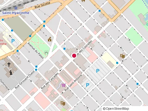 Location of Bistro Mondor at 1400 Rue des Cascades, Saint-Hyacinthe