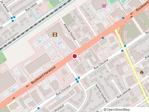 Location of Bistro Olivia at 280 boulevard Harwood, Vaudreuil-Dorion