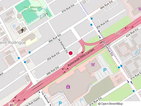 Location of Bistro Sam 716 Turkish Grill Halal Touristique at 4250 1Re Av., Québec