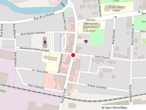 Location of Bistro Sante (Mon) at 514 Rue du Sud, Cowansville