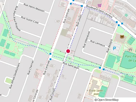 Emplacement de Bistro Ste-4 au 998 Rue Union, Sainte-Catherine