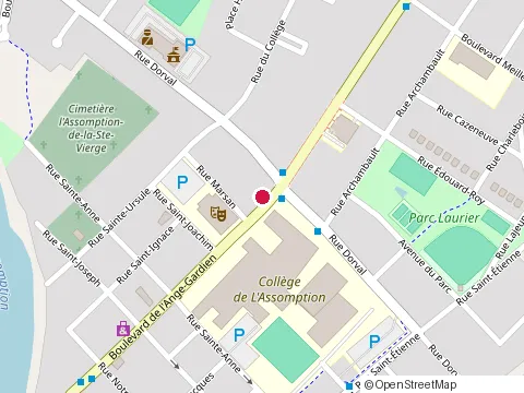 Location of Bistro Tao l'Assomption at 295A Bd de l'Ange-Gardien, L'Assomption
