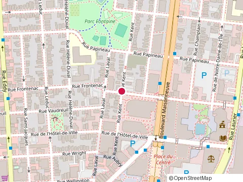 Location of Bistro Ume - Bubble Tea & Poké at 1 Rue Victoria, Gatineau