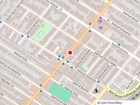 Location of Bistro Wetmount at 4943 Rue Sherbrooke O, Westmount