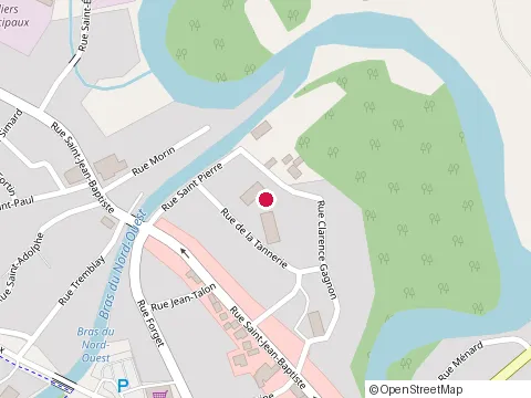 Location of Bistrot des Artistes at 25 Rue St Jean Baptiste, Baie-Saint-Paul