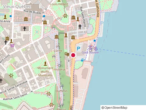 Location of Bistrot Pape Georges (le) at 8 Rue du Cul-de-Sac, Québec