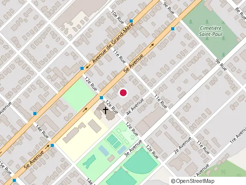 Location of Biznish at 421 11E Rue, Shawinigan