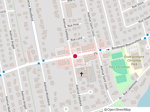 Emplacement de Black Lion Pub au 445 Beaconsfield Blvd, Beaconsfield