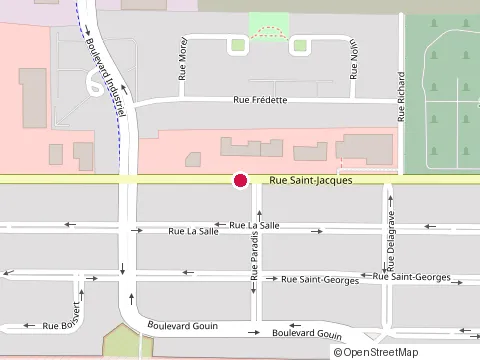 Location of Blackbox St-Jean at 685 Rue Saint-Jacques, Saint-Jean-sur-Richelieu