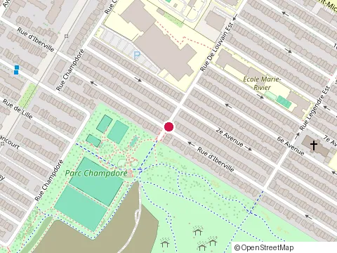 Location of Blaise Laplante Cpa at 2-9120 Rue d'Iberville, Montréal