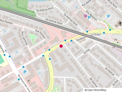Location of Blak Shef at 11501 boulevard Gouin O, Montréal
