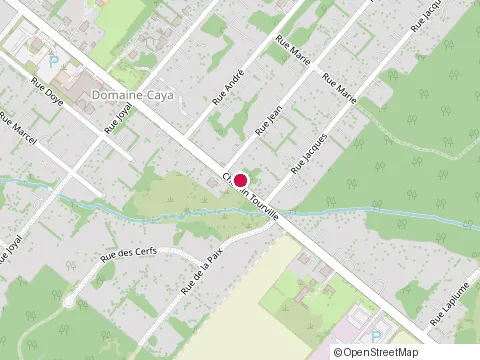 Location of Blancko Construction Inc. at 2895 Chem. Tourville, Drummondville