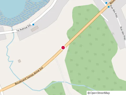 Location of Bleu Pelican at 250 boulevard Sainte-Anne E, Sainte-Anne-des-Monts