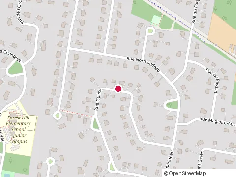 Location of Bleu-Vert Construction at 2212 Rue Guérin, Saint-Lazare