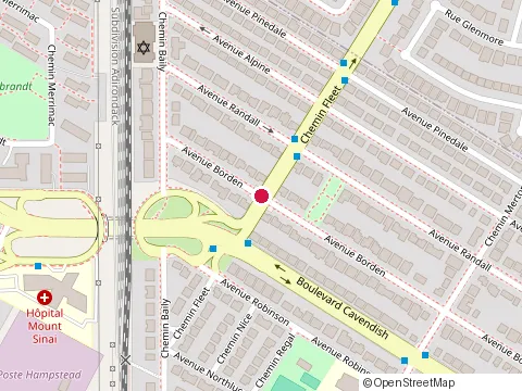 Location of Blinds For Montreal at 5604 Avenue Borden, Côte Saint-Luc